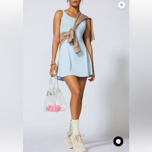 MPG Vital Sport Dress in Winter Sky (light blue). Never worn! Size XL.